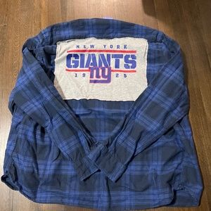 Custom Giants Flannel - Size Large